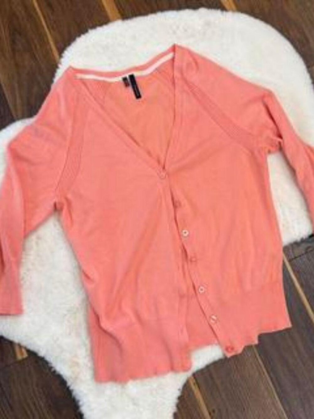Maurices Coral Colored Cardigan L